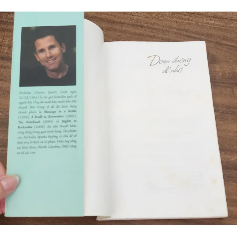 Tiểu thuyết ĐOẠN ĐƯỜNG ĐỂ NHỚ (Nicholas Sparks) 747964
