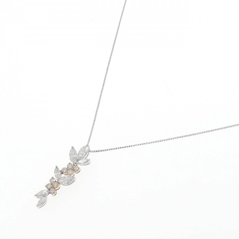 Dây chuyền kim cương K18WG/K18PG 2.09CT - Hàng hiệu Chính hãng 861378