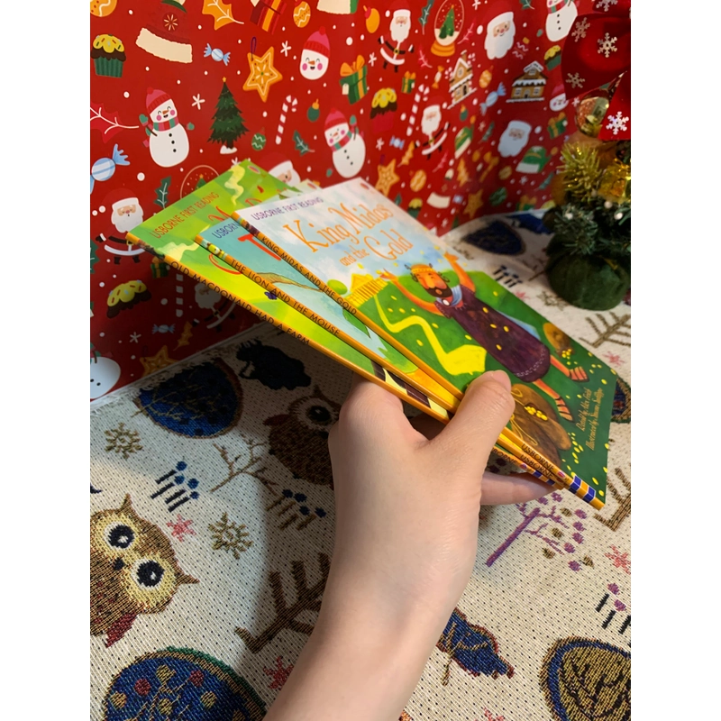 Sách ngoại văn set 3 cuốn Usborne First Reading Level 1 cho bé tập đọc KBS-PB-P001 319248