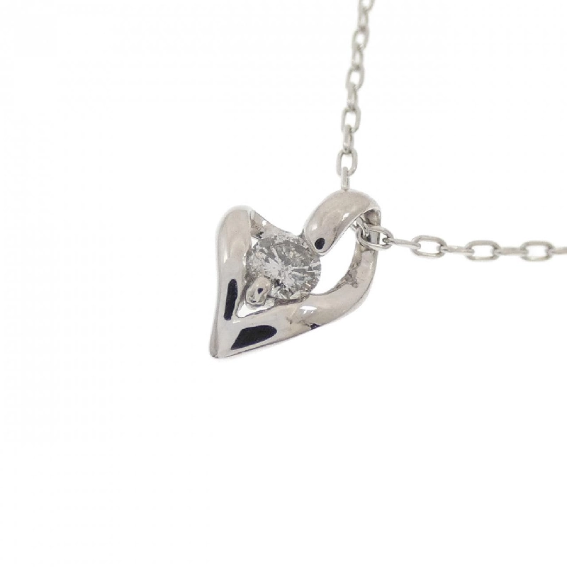 Dây chuyền kim cương hình trái tim PT900/PT850 0.10CT - Hàng hiệu Chính hãng 862301