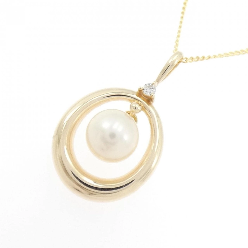 K14YG/585YG Vòng cổ ngọc trai Akoya 6.5mm - Hàng hiệu Chính hãng 857250