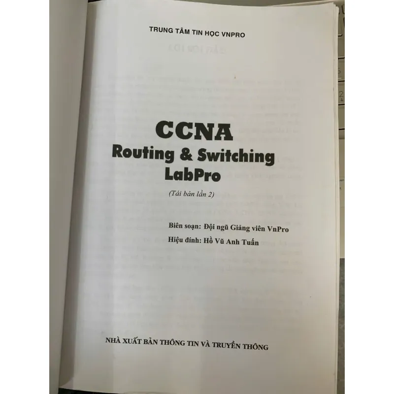 CCNA ROUTING & SWITCHING LABPRO - TRUNG TÂM TIN HỌC VNPRO 763292