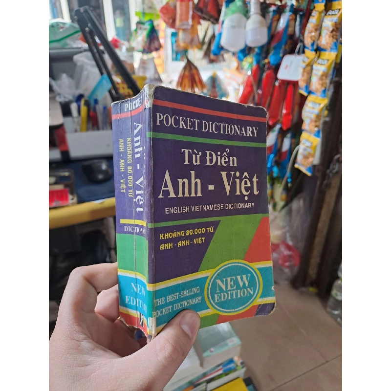 Từ Điển Anh - Việt Pocket Dictionary (Khoảng 80000 Từ Anh - Anh - Việt) - New Edition 2006 mới 80% ố HỌC NGOẠI NGỮ HCM3012 750374