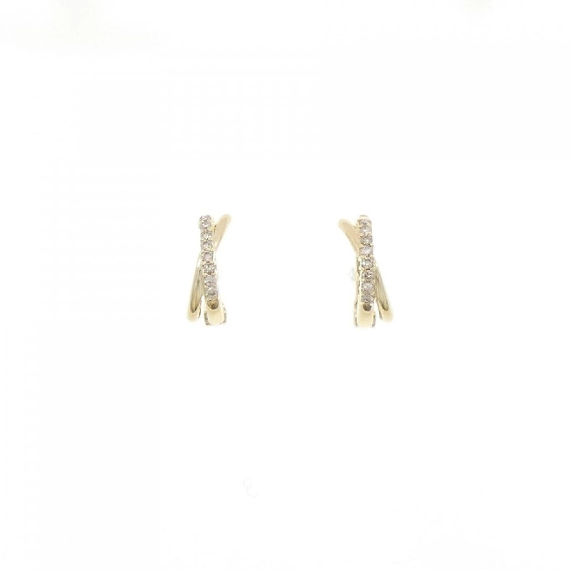 K18YG Bông tai kim cương 0.08CT - Hàng hiệu Chính hãng 873527