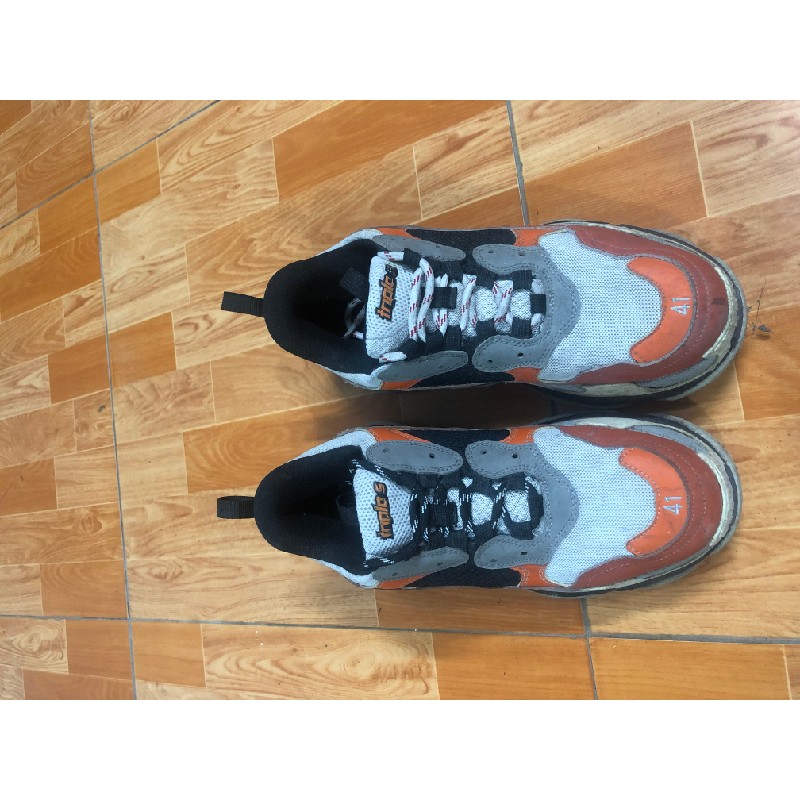 Balenciaga triple S trắng cam size 41 9139