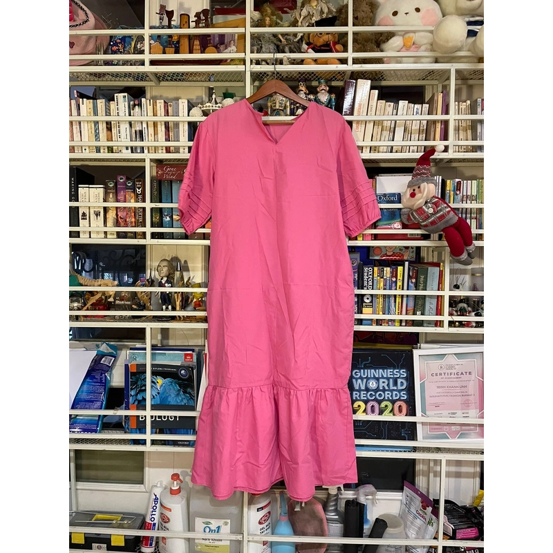 Váy hồng Size M Zanzea 521539