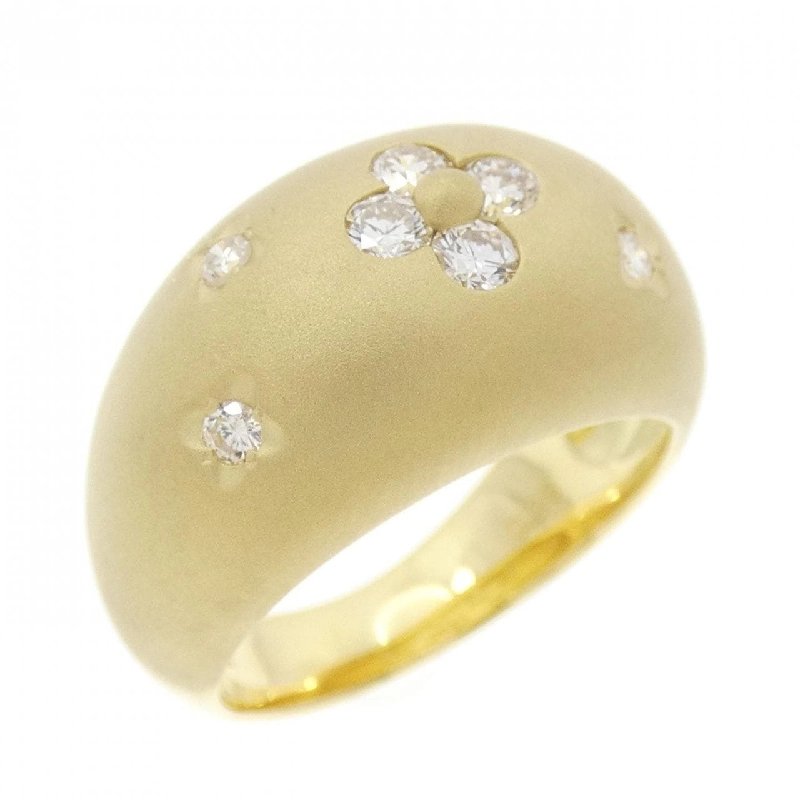 Nhẫn kim cương hoa K18YG 0.36CT 669249