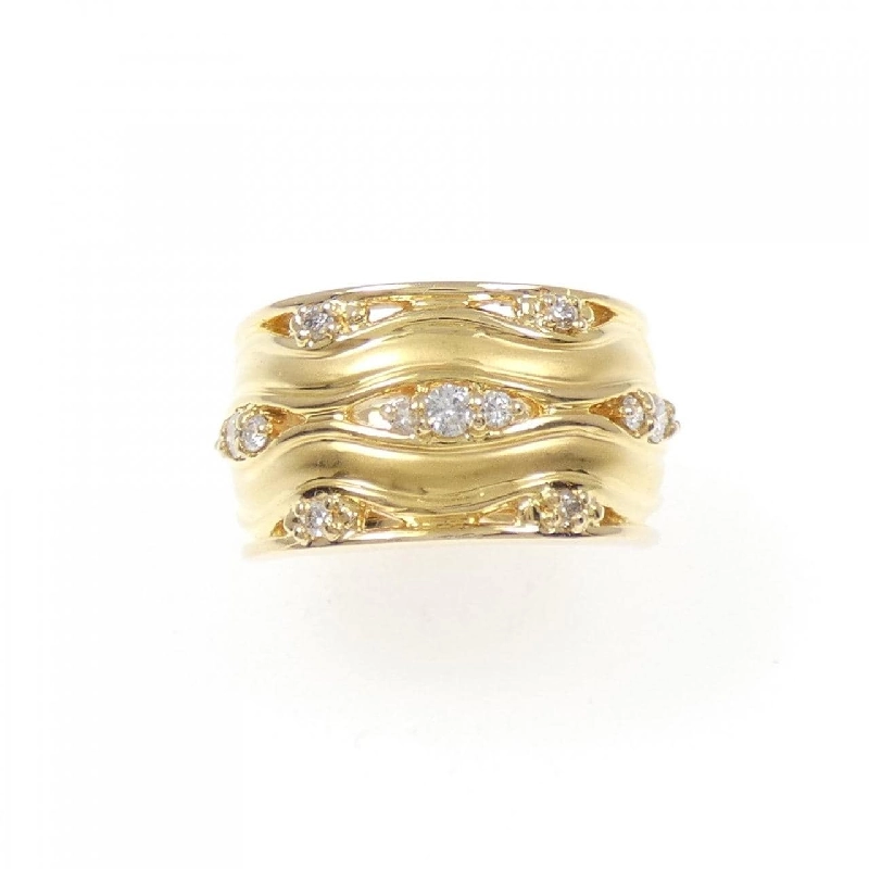 Nhẫn kim cương K18YG 0.30CT 670389