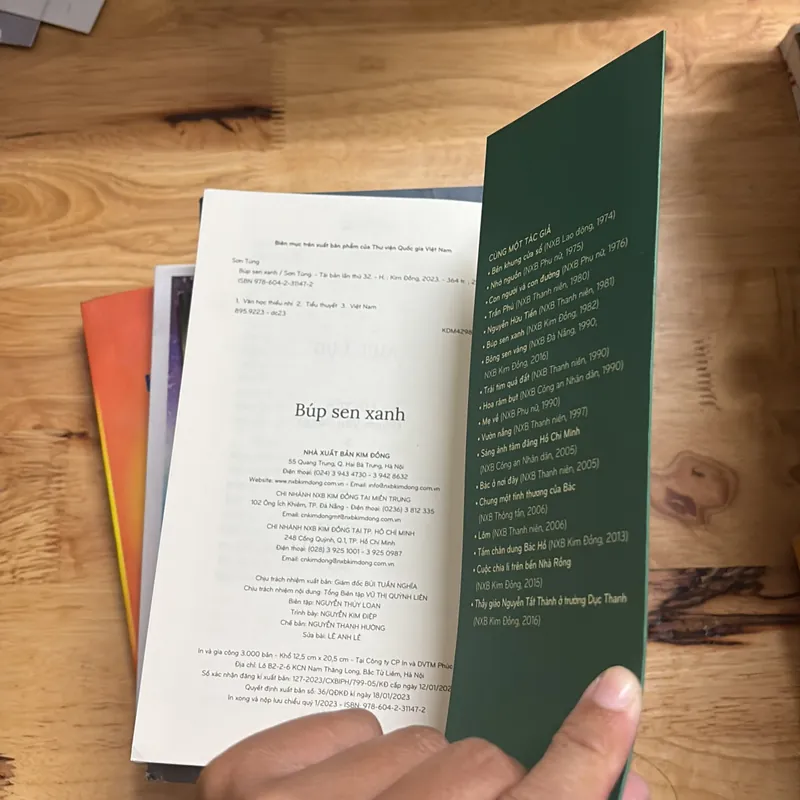 II Tiểu Thuyết: Búp Sen Xanh - Sơn Tùng - 2023 702642