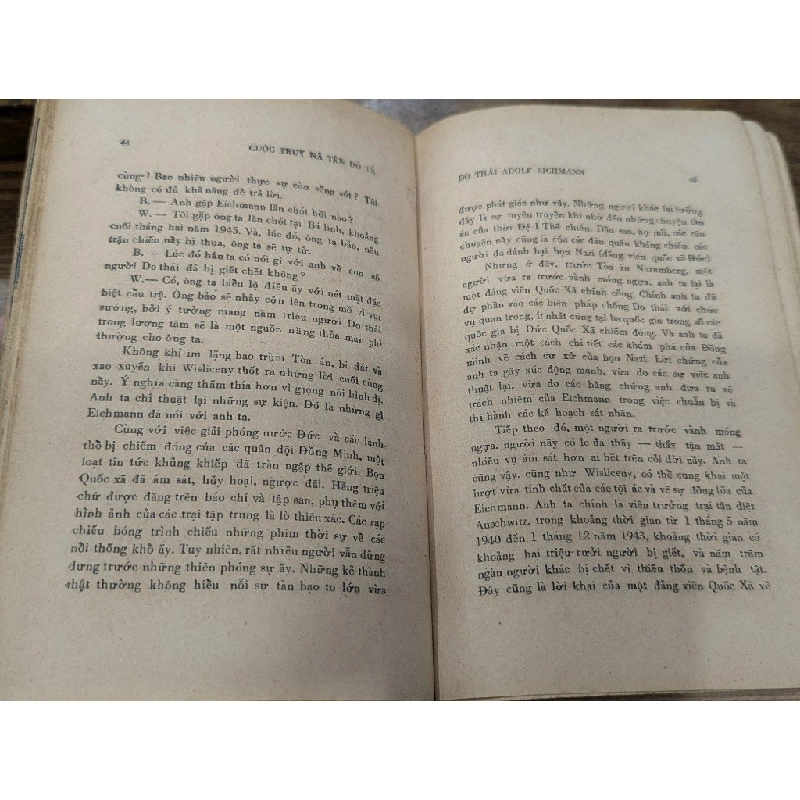 Cuộc truy nã tên đồ tể do thái Adolf.Eichmann - Moshe Pearlman 527835