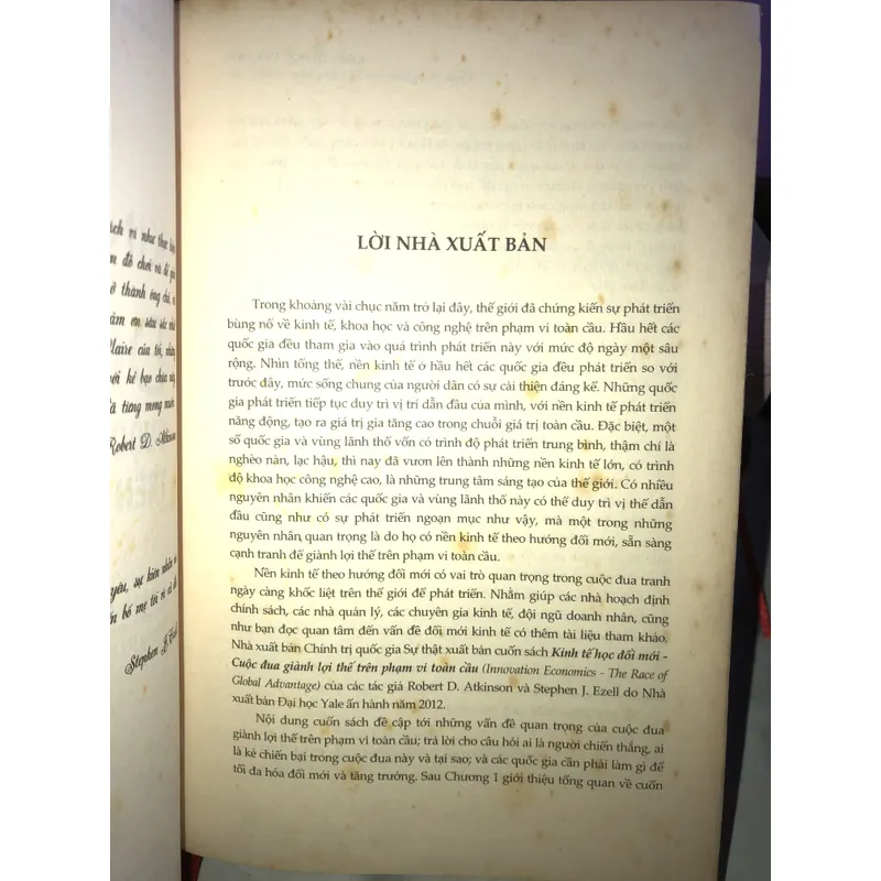 Kinh tế học đổi mới - Cuộc đua giành lợi thế trên phạm vi toàn cầu 705335