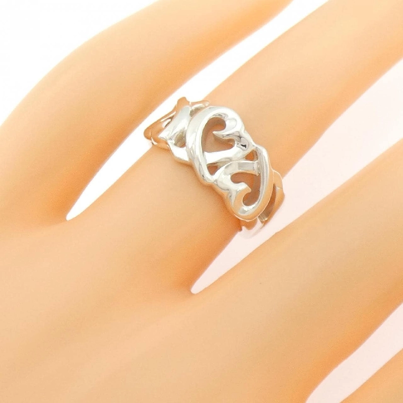 Nhẫn Trái Tim Yêu Thích Gấp Ba Tiffany - Hàng hiệu Authentic 833639