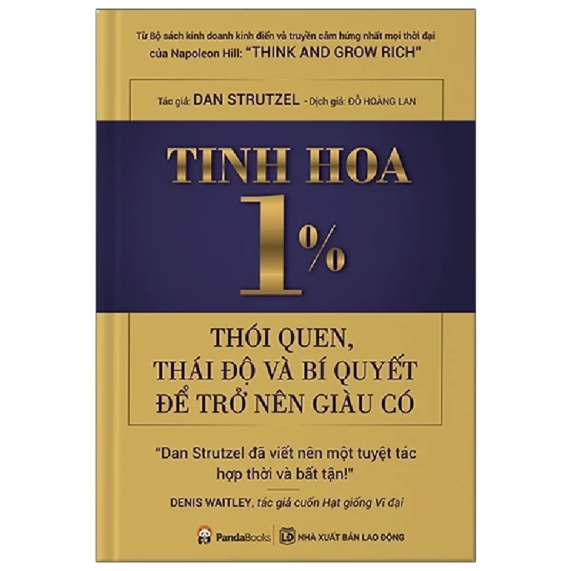 Tinh Hoa 1% - Thói Quen, Thái Độ Và Bí Quyết Để Trở Lên Giàu Có - Dan Strutzel ASB.PO Oreka Blogmeo 230225 390089