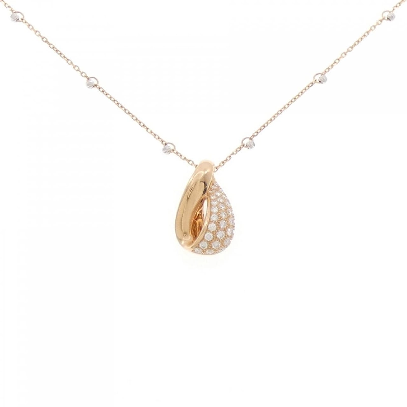 K18PG/K18WG Dây chuyền kim cương 0.43CT - Hàng hiệu Chính hãng 868153