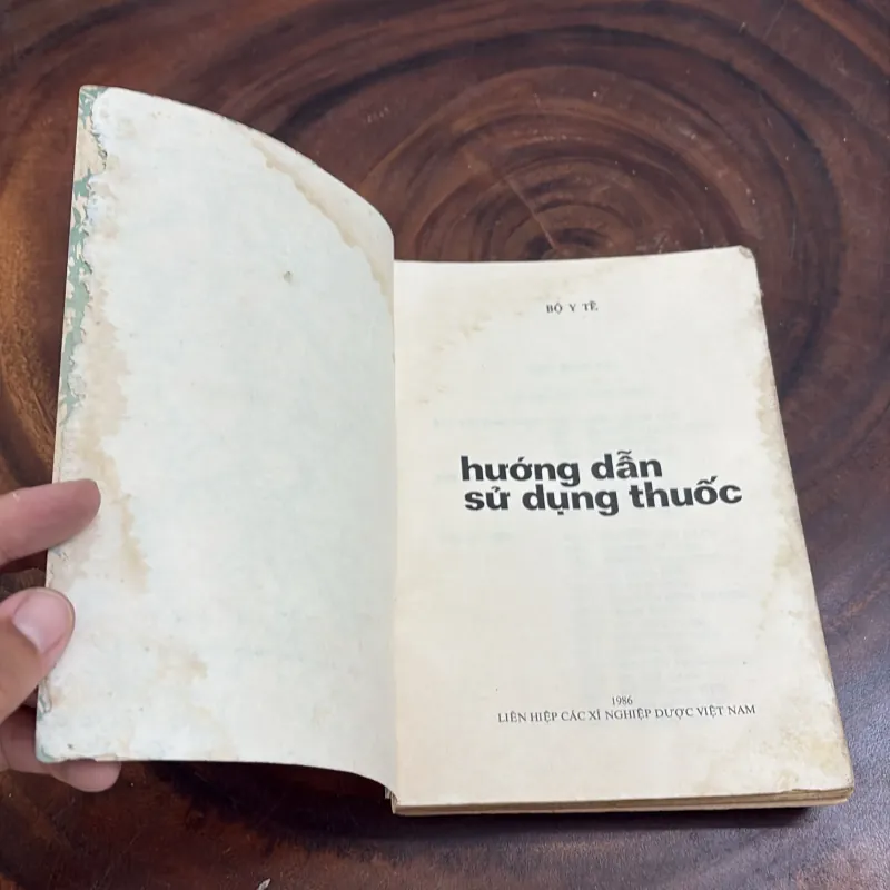 II Y Học: Hướng Dẫn Sử Dụng Thuốc - Bộ Y Tế - 1986 1011340