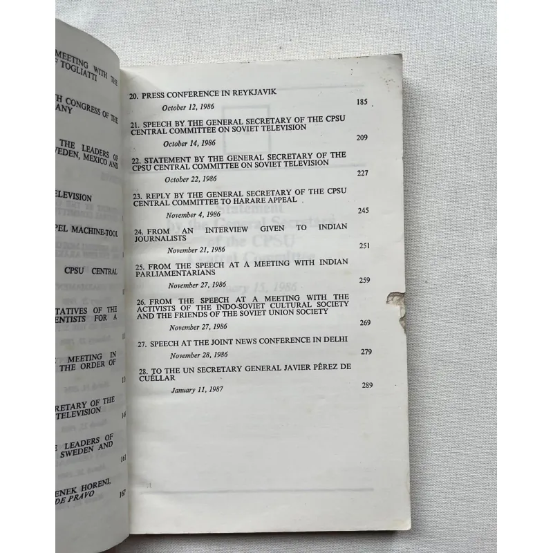 For A Nuclear-Free World - Mikhail Gorbachev   760474