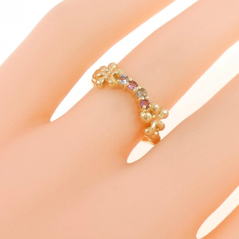 Nhẫn Aquamarine K18YG 667463