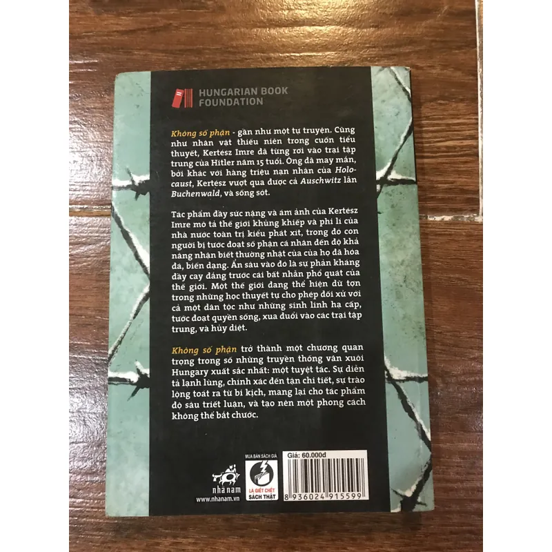 Không số phận - Kertesz Imre (6) 733091