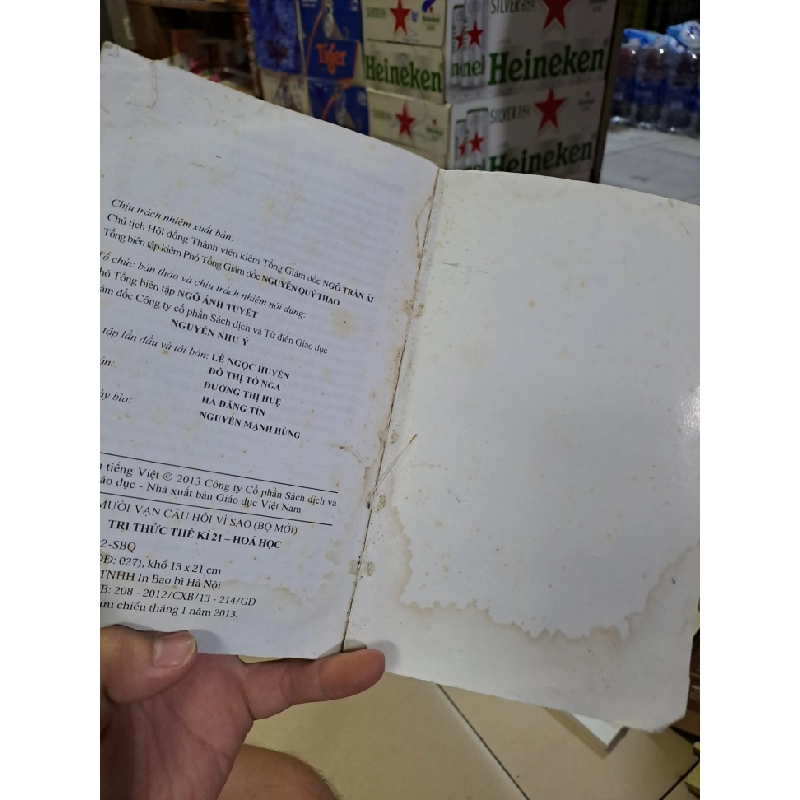 Mười vạn câu hỏi vì sao tri thức thế kỉ 21 Hóa Học mới 70% ố ẩm 2013 HCM0308 KHOA HỌC ĐỜI SỐNG 523898