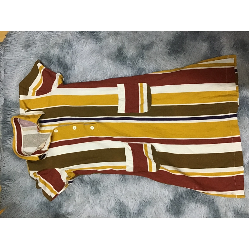 Đầm sơ mi linen 524729