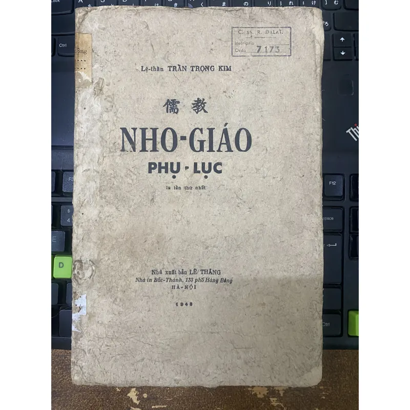 Phụ lục Nho Giáo- Trần Trọng Kim 694386