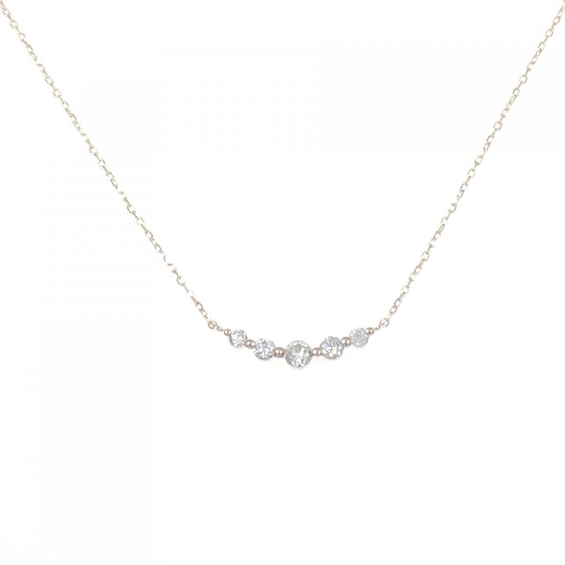 K18PG Dây chuyền kim cương 0.30CT - Hàng hiệu Chính hãng 867315