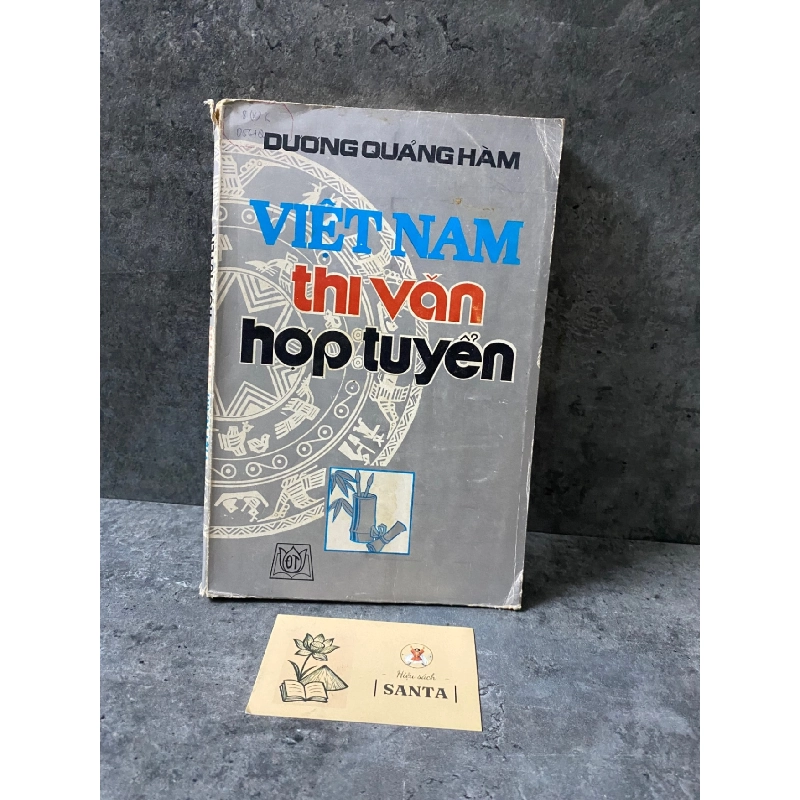Việt Nam thi văn hợp tuyển- Dương Quảng Hàm Sách văn học STB0302 909179