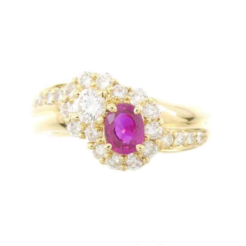 Nhẫn Ruby K18YG 0.40CT - Hàng hiệu Chính hãng 859479