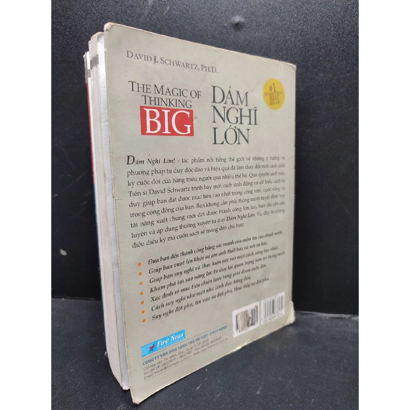The magic of thinking big dám nghĩ lớn năm 2018 mới 70% ố bẩn nhẹ có highlight tróc gáy nhẹ HCM0203 kỹ năng 913292