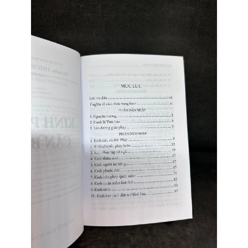 Kinh Phật Căn Bản, Thích Nhật Từ, Mới 90%, 2019 SBM0609 450479