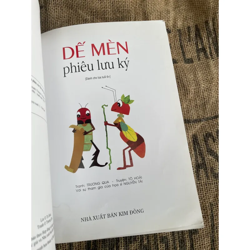 Dế mèn phiêu lưu ký - khổ to - tranh màu  1013369