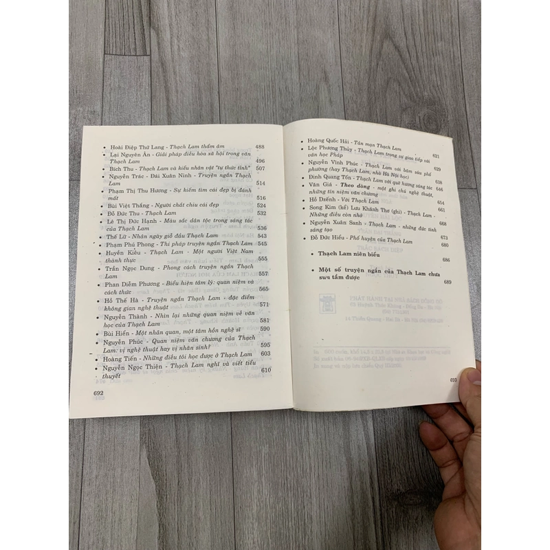 Thạch lam và văn chương. 1a3.  509015
