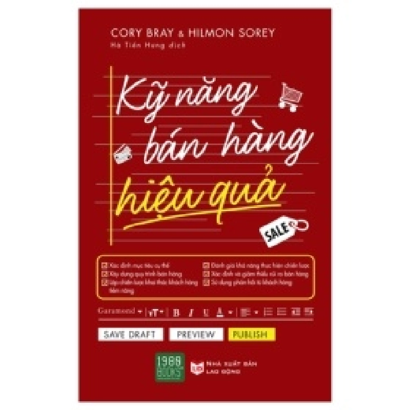 Kỹ Năng Bán Hàng Hiệu Quả - Cory Bray, Hilmon Sorey 404424