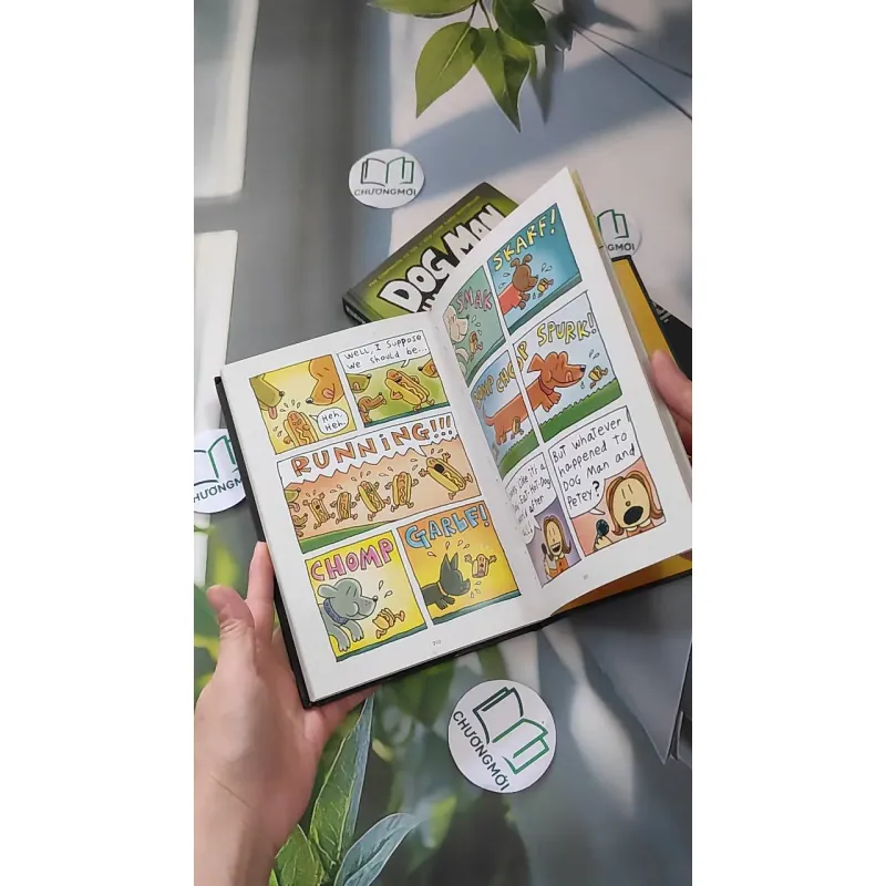 [MIỄN PHÍ BỌC SÁCH] Dog Man - Tập 1,2 - Dav Pilkey 990094