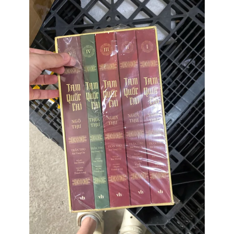 Boxset Tam Quốc Chí 5 tập - Mới 95% 990251