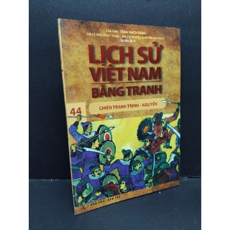 Lịch sử Việt Nam bằng tranh tập 44 mới 90% ố bẩn nhẹ 2017 HCM1410 Trần Bạch Đằng LỊCH SỬ - CHÍNH TRỊ - TRIẾT HỌC 340153