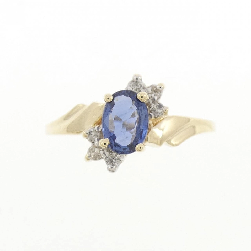 Nhẫn Sapphire 14KTYG/14KTWG - Hàng hiệu Authentic 850004