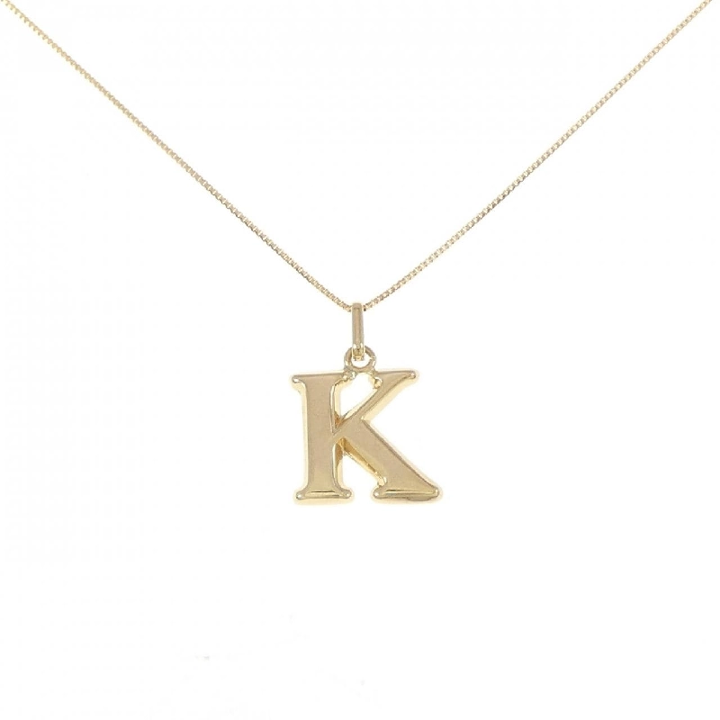 K18YG Chữ cái K Dây chuyền - Hàng hiệu Chính hãng 859645