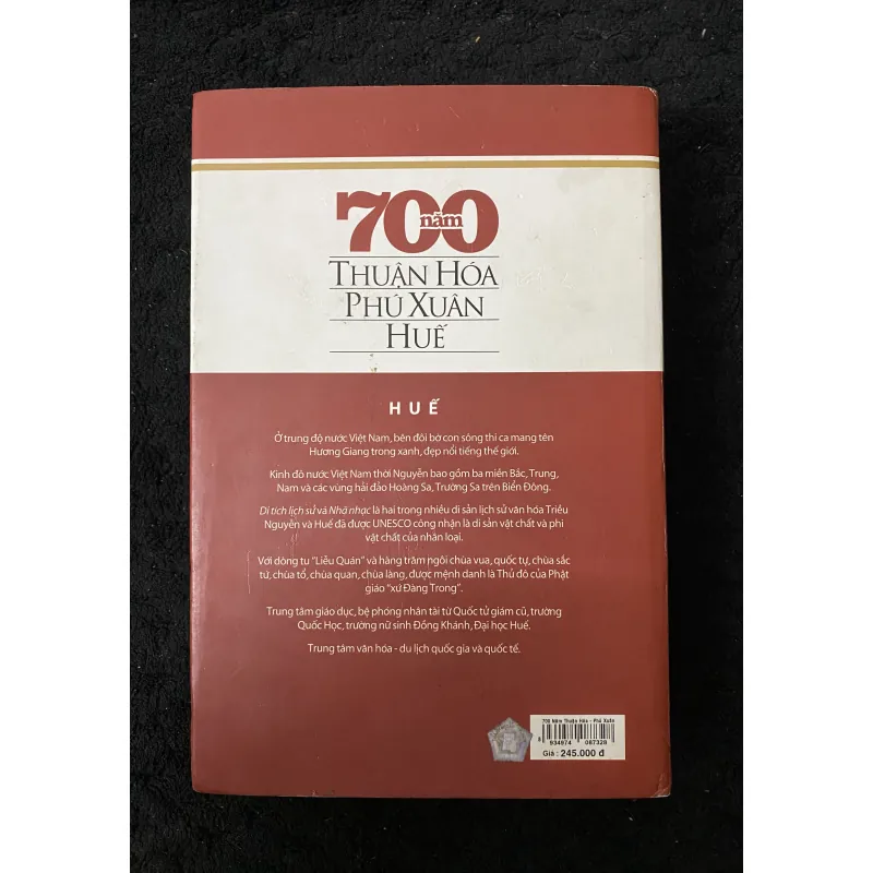 700 năm Thuận Hoá Phú Xuân Huế- Nguyễn Đắc Xuân 1005311