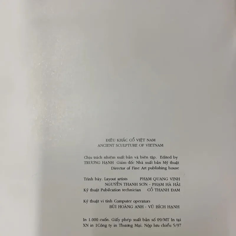 Điêu khắc cổ việt nam - phan cẩm thượng.  1004745