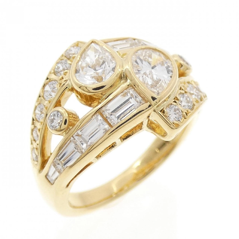 Nhẫn kim cương Mikimoto 0.77CT - Hàng hiệu Authentic 838192