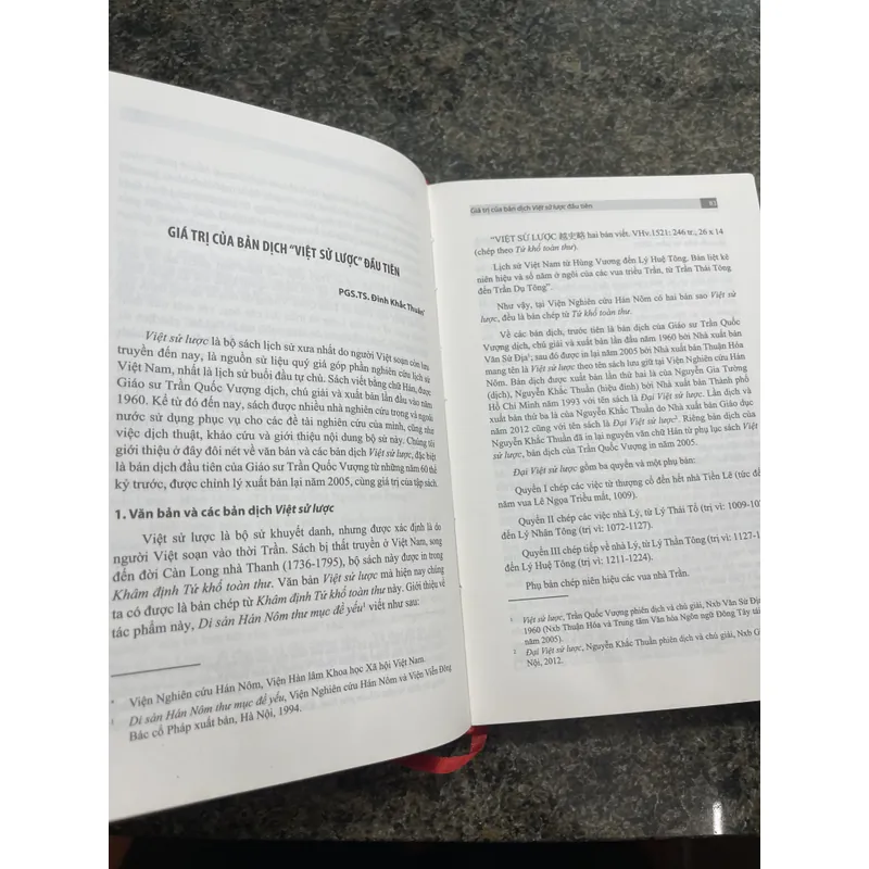 Còn là tinh anh: Cống hiến của Gs Trần Quốc Vượng cho ngành KHXH-NV 740456