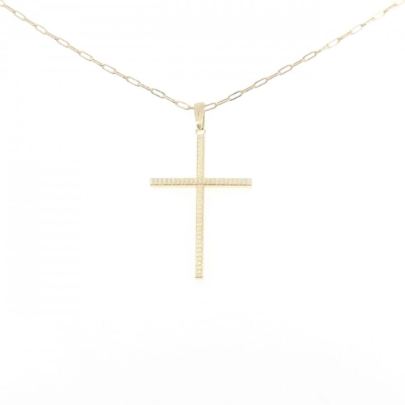 K18YG Dây chuyền hình chữ thập - Hàng hiệu Chính hãng 857268