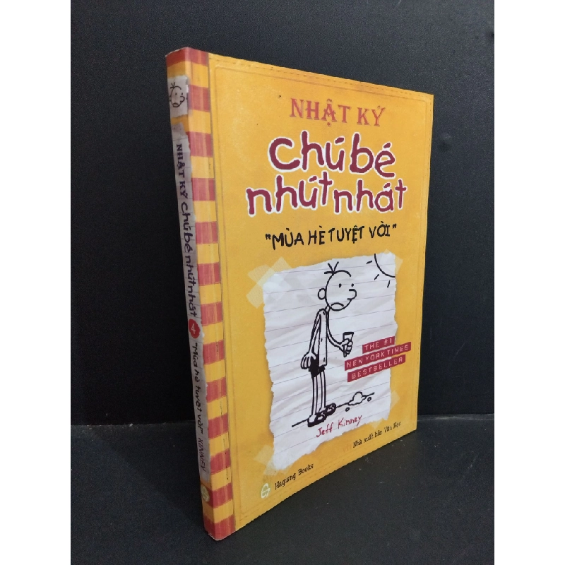 Nhật ký chú bé nhút nhát 4 "Mùa hè tuyệt vời" mới 90% bẩn bìa, ố nhẹ 2015 HCM1712 Jeff Kinney VĂN HỌC Oreka-Blogmeo 367984