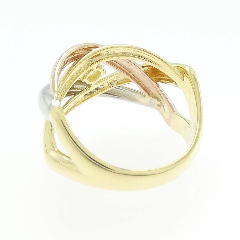 Nhẫn kim cương K18YG/PT950/K18PG 0.210CT - Hàng hiệu Authentic 852933