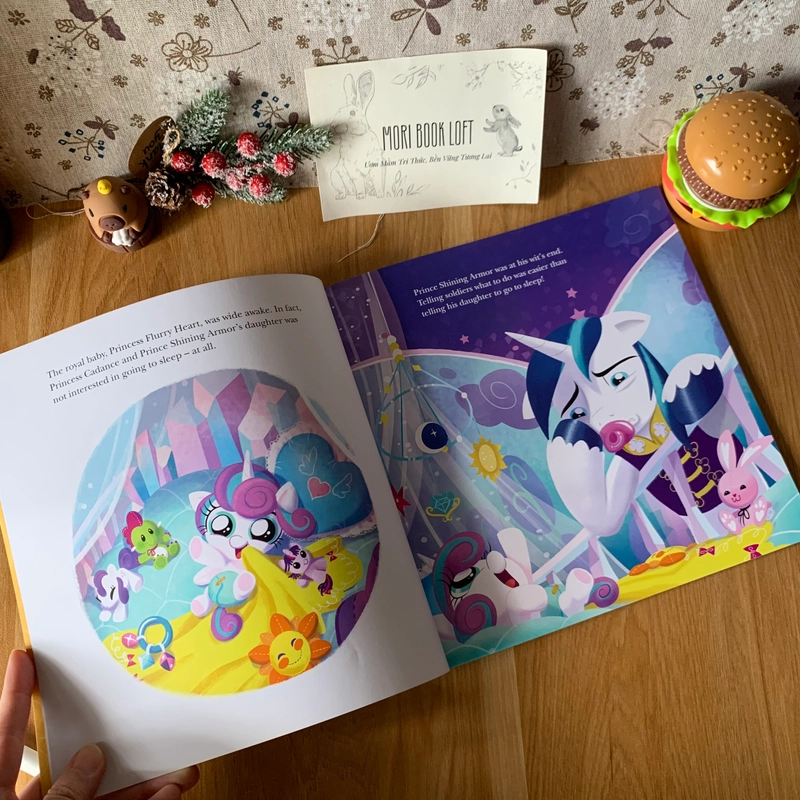 Sách tranh My Little Pony: Goodnight, Baby Flurry Heart, Used, Picture Book For Kids 459511