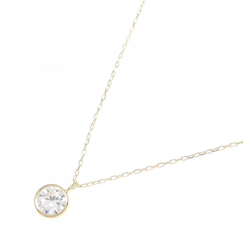 K18YG Cubic Necklace - Hàng hiệu Chính hãng 861064