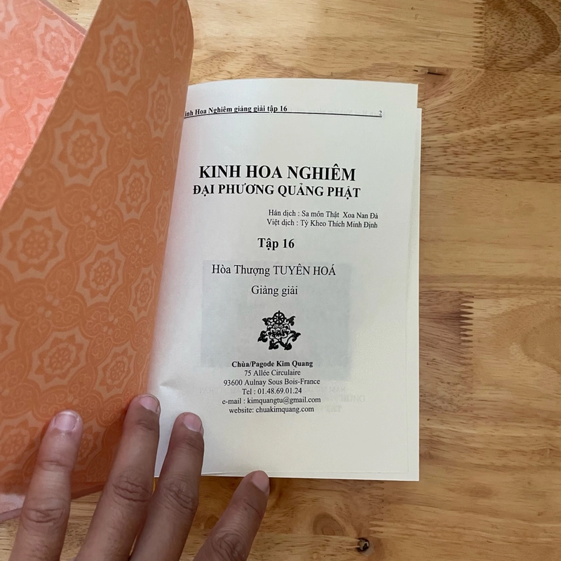 II Tựa sách: Kinh Hoa Nghiêm Đại Phương Quảng Phật (Tập 16) - HT. Tuyên Hoá  465686