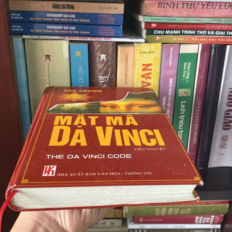 MẬT MÃ DA VINCI, THE DA VINCI CODE, bản bìa cứng (XB 2006) 1037877
