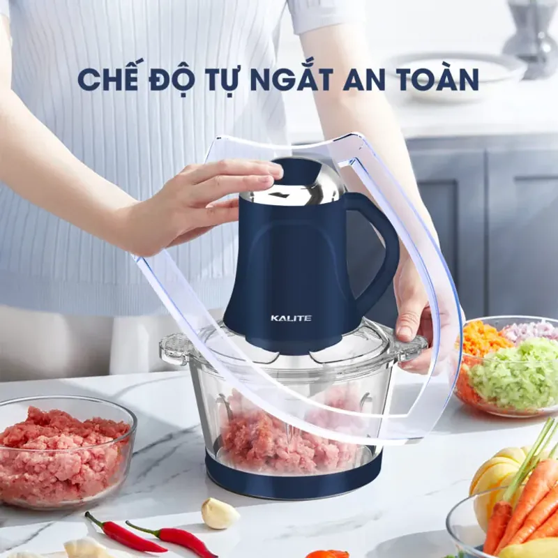 Máy Xay Thịt Kalite KM355 – Đa Năng 2L, Lưỡi Dao Siêu Bén, Xay Cực Nhanh! ⚡ 595780